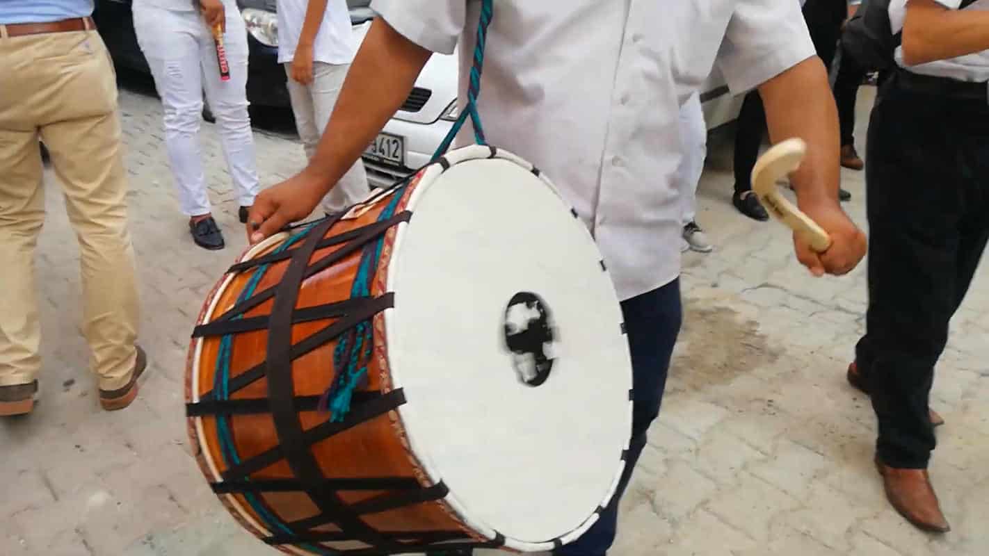 Davul ekibi organizasyonu